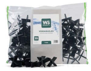 WS Voegkruisjes 5mm zwart A. van Elk BV